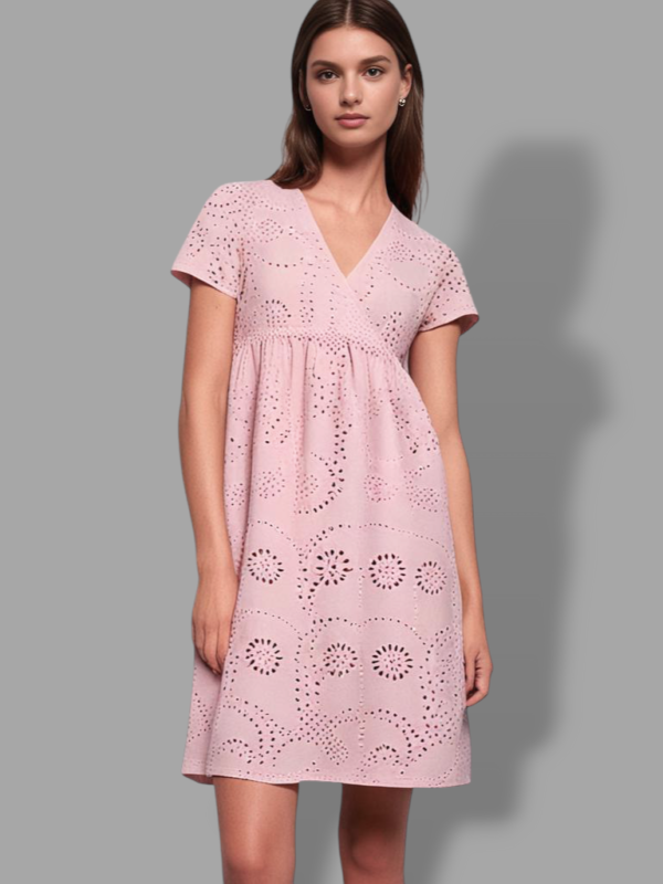 Cutlon Salmon Pink dress