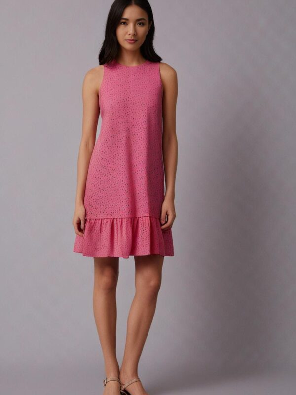 Cutlon Pink Sleeveless Dress