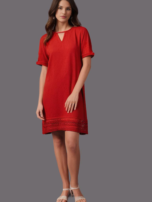 Cutlon Red Dress