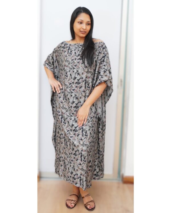 Kaftan style with chain strap dress