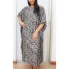 Kaftan style with chain strap dress