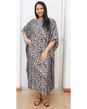 Kaftan style with chain strap dress