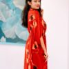 Red Batik dress