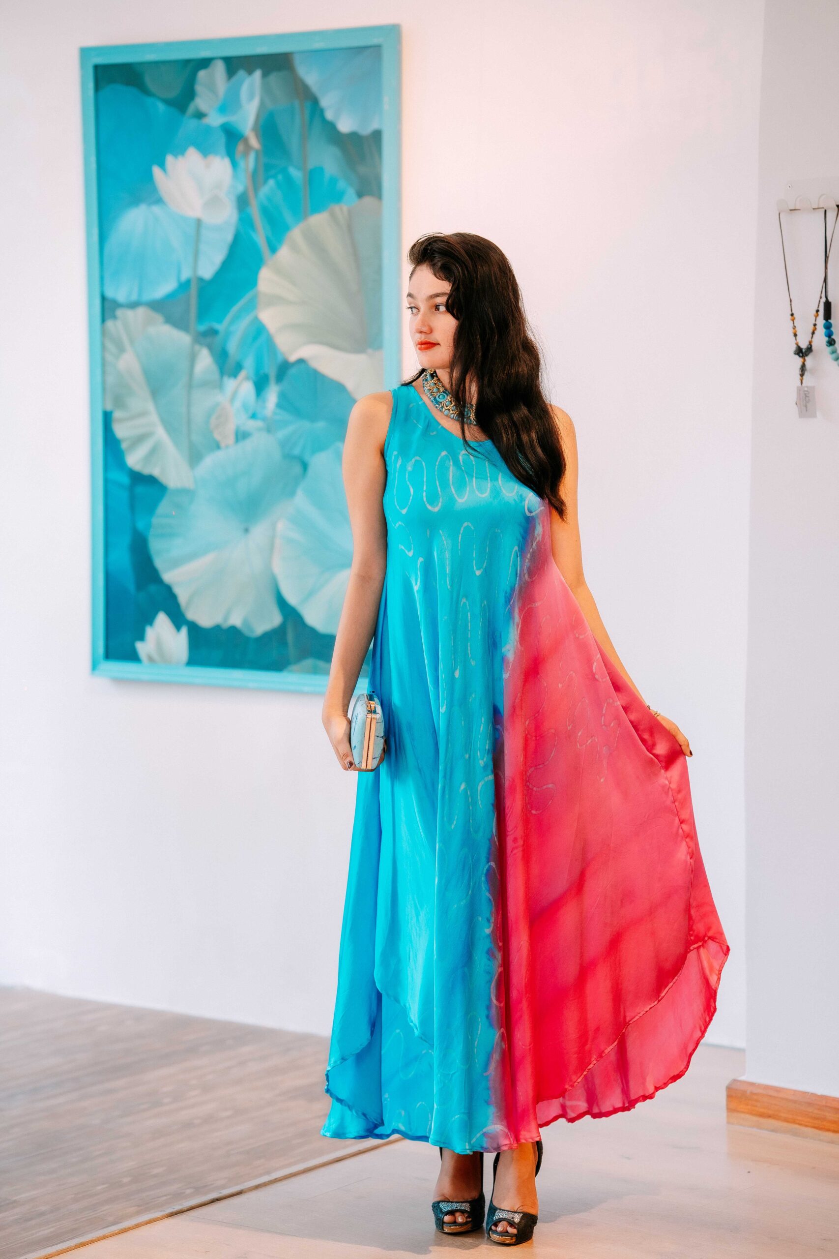 Pink Long Dress