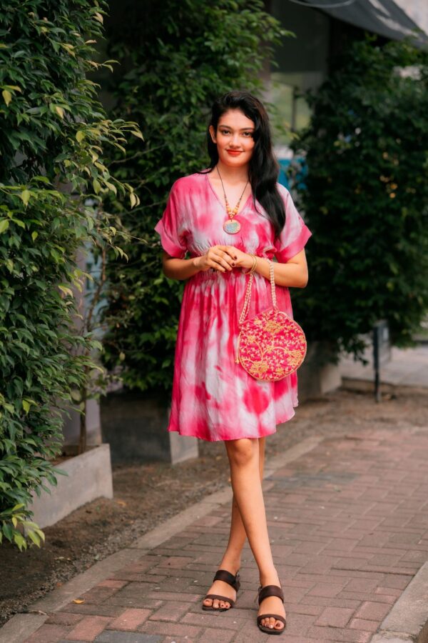 Pink Short Dress