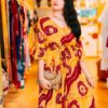Red and Yellow dress