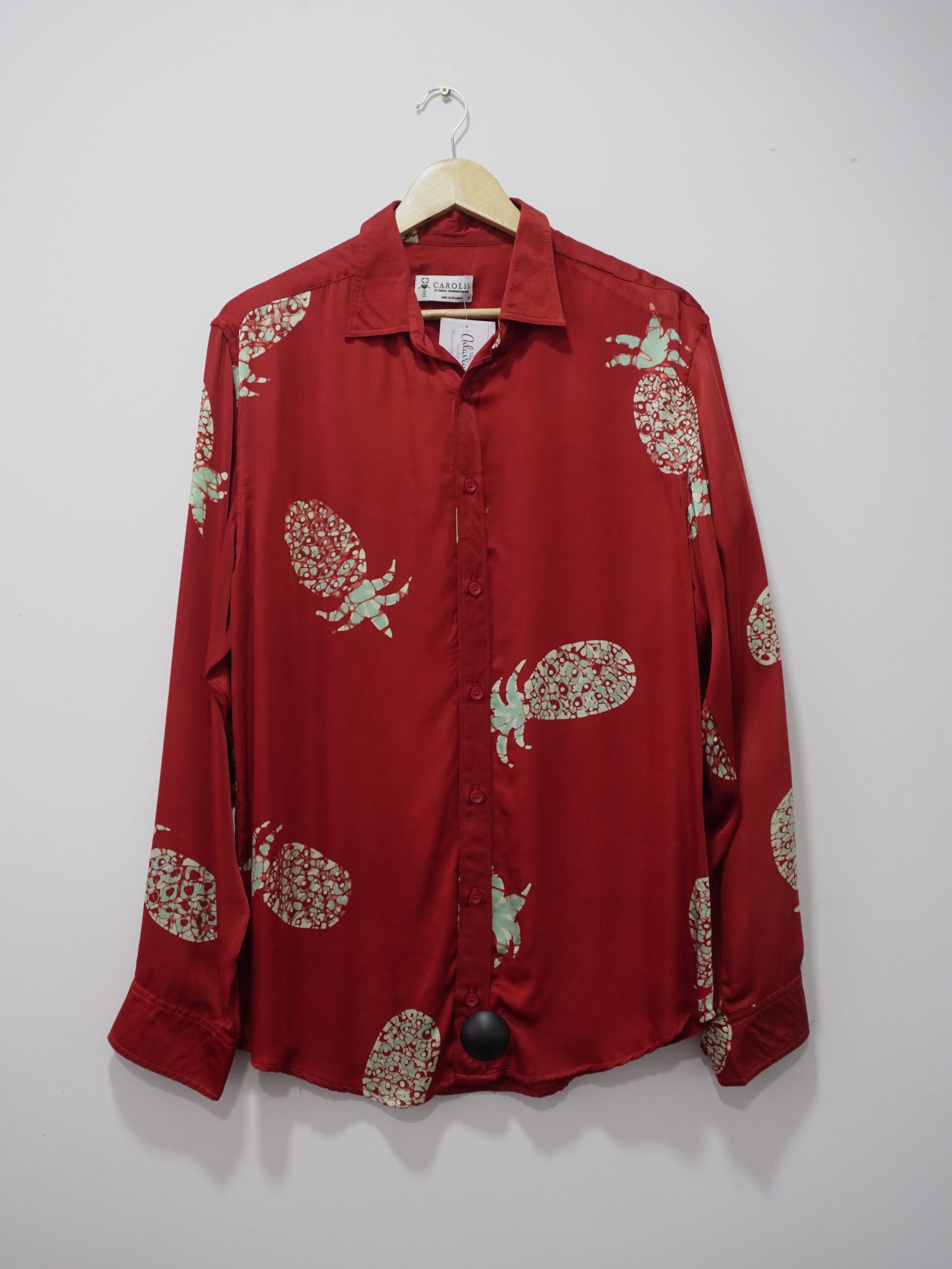 Red Silk Shirt
