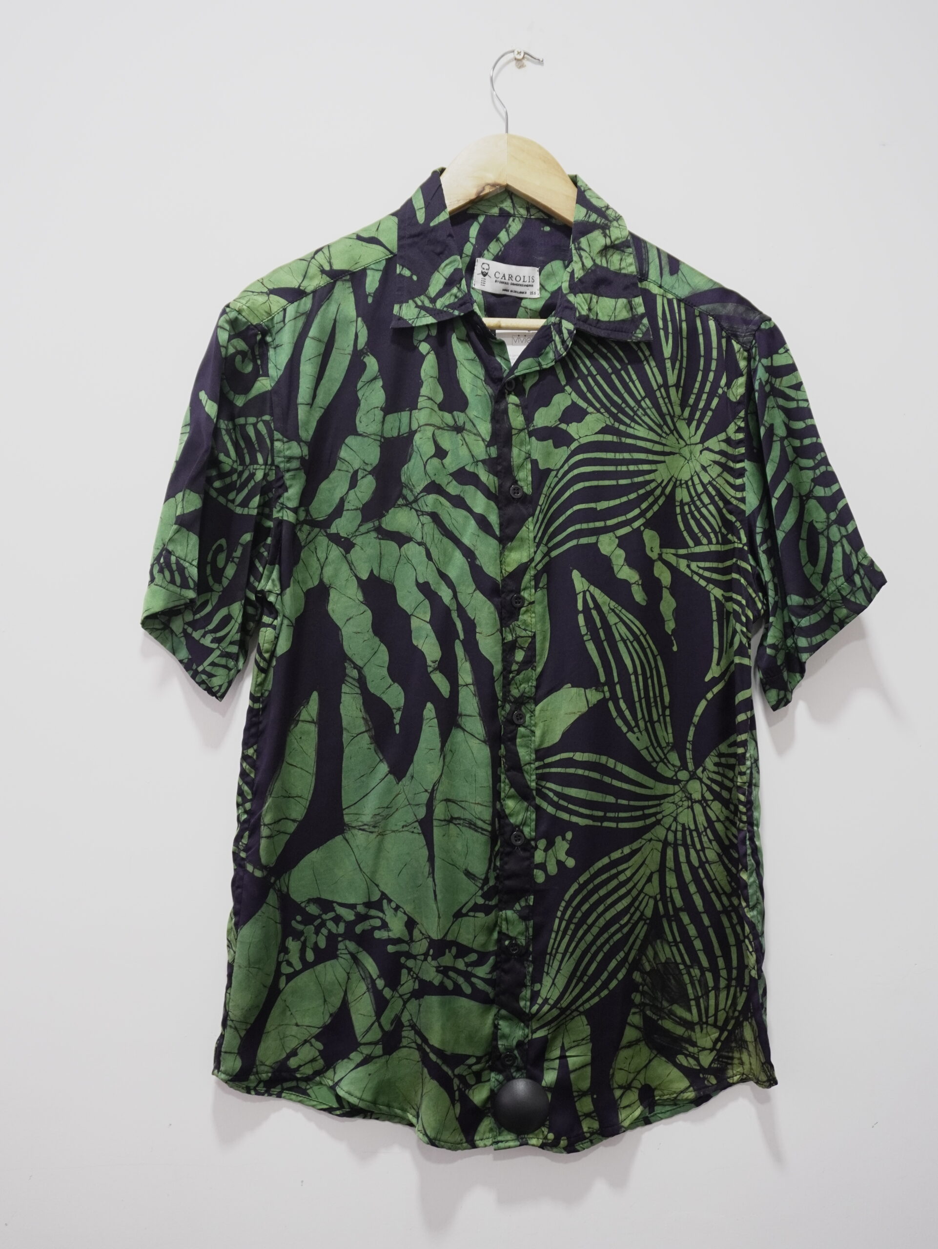 Green Silk Shirt