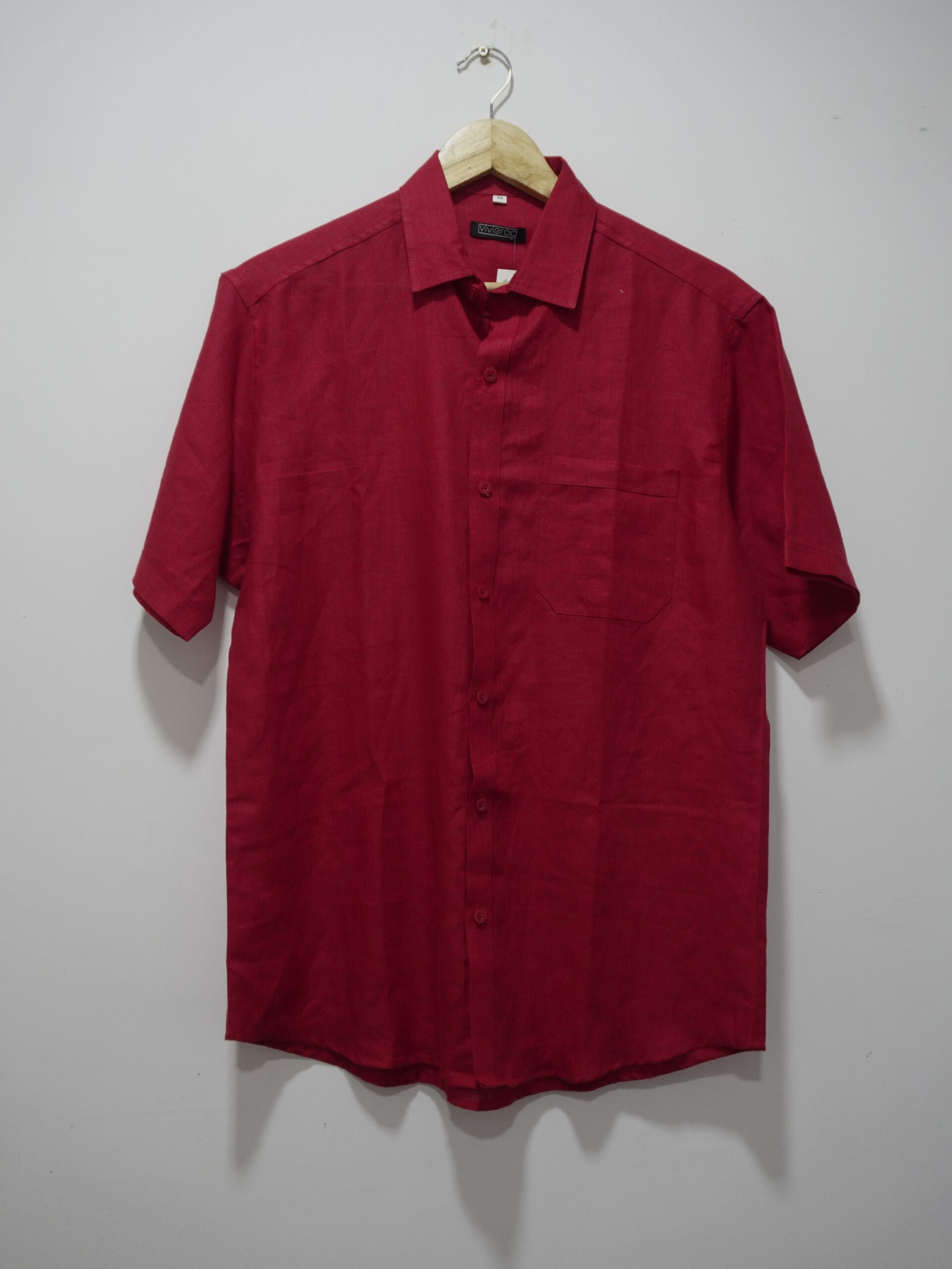 Red Linen Shirts