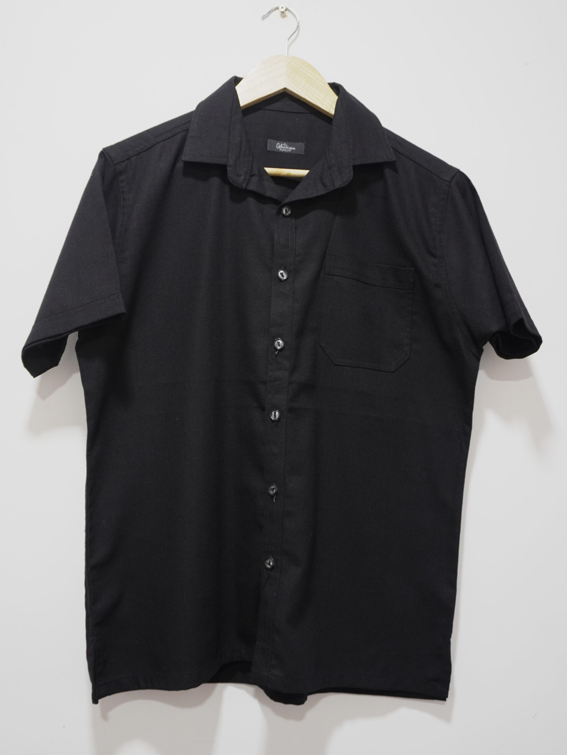 Black Linen Shirt