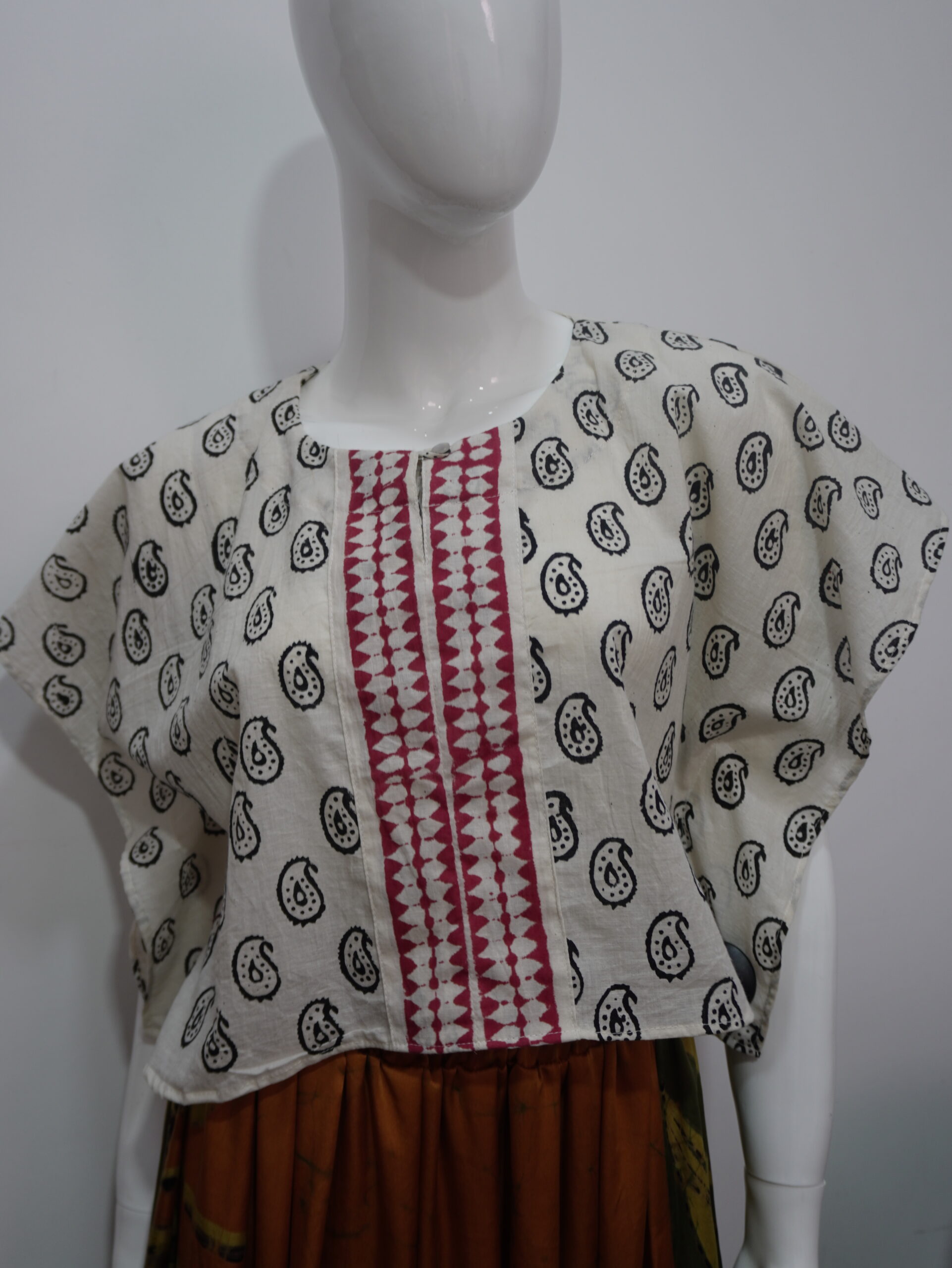 Red Design Blouse