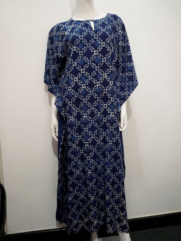Blue kaftan type dress