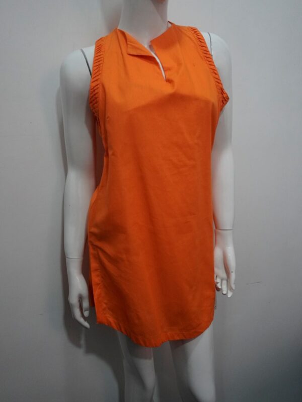 Orange short top