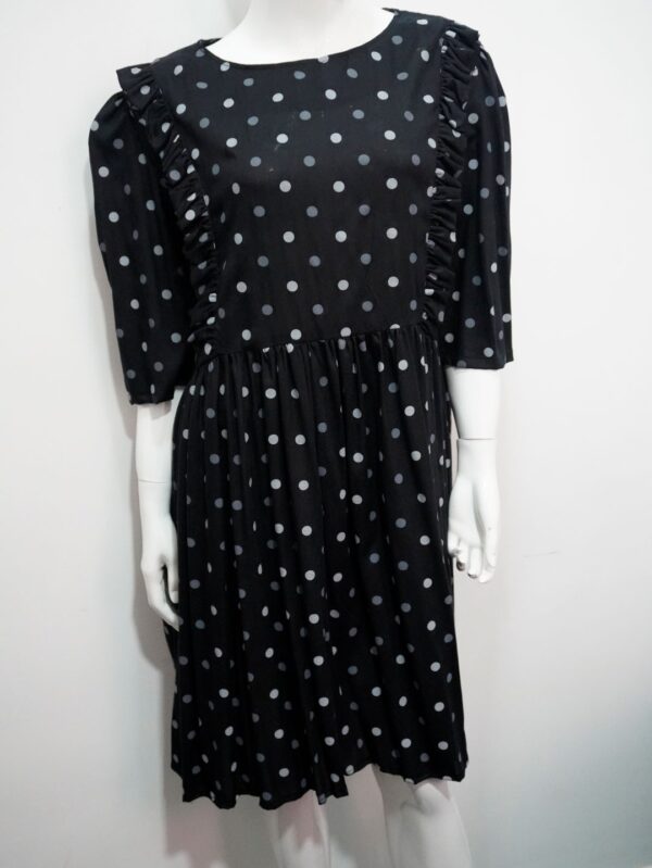 Black and white dress