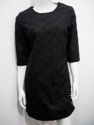 black kurtha top