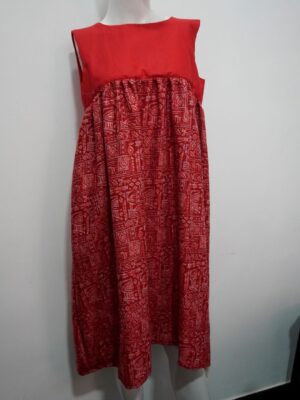 red dress