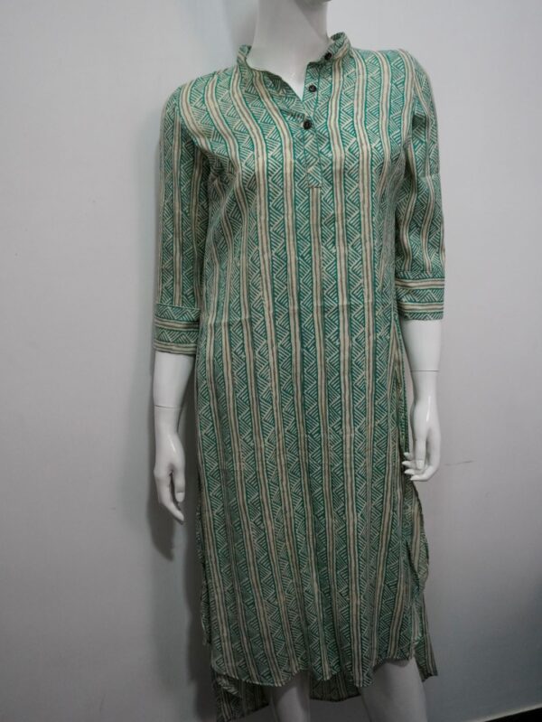 Green kurtha top