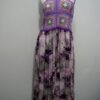 Purpl and pink dress