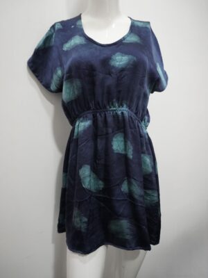 Blue short top