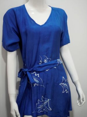 Blue short top